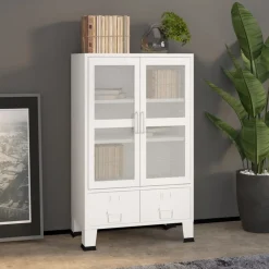 Säilytysarkku 70x40x115cm, metalli, eri värejä*FinePRICE Outlet