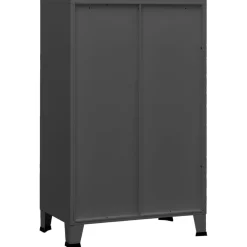 Säilytysarkku 70x40x115cm, metalli, eri värejä*FinePRICE Outlet