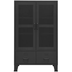 Säilytysarkku 70x40x115cm, metalli, eri värejä*FinePRICE Outlet