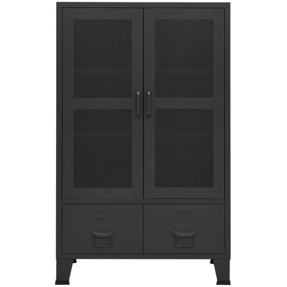 Säilytysarkku 70x40x115cm, metalli, eri värejä*FinePRICE Outlet
