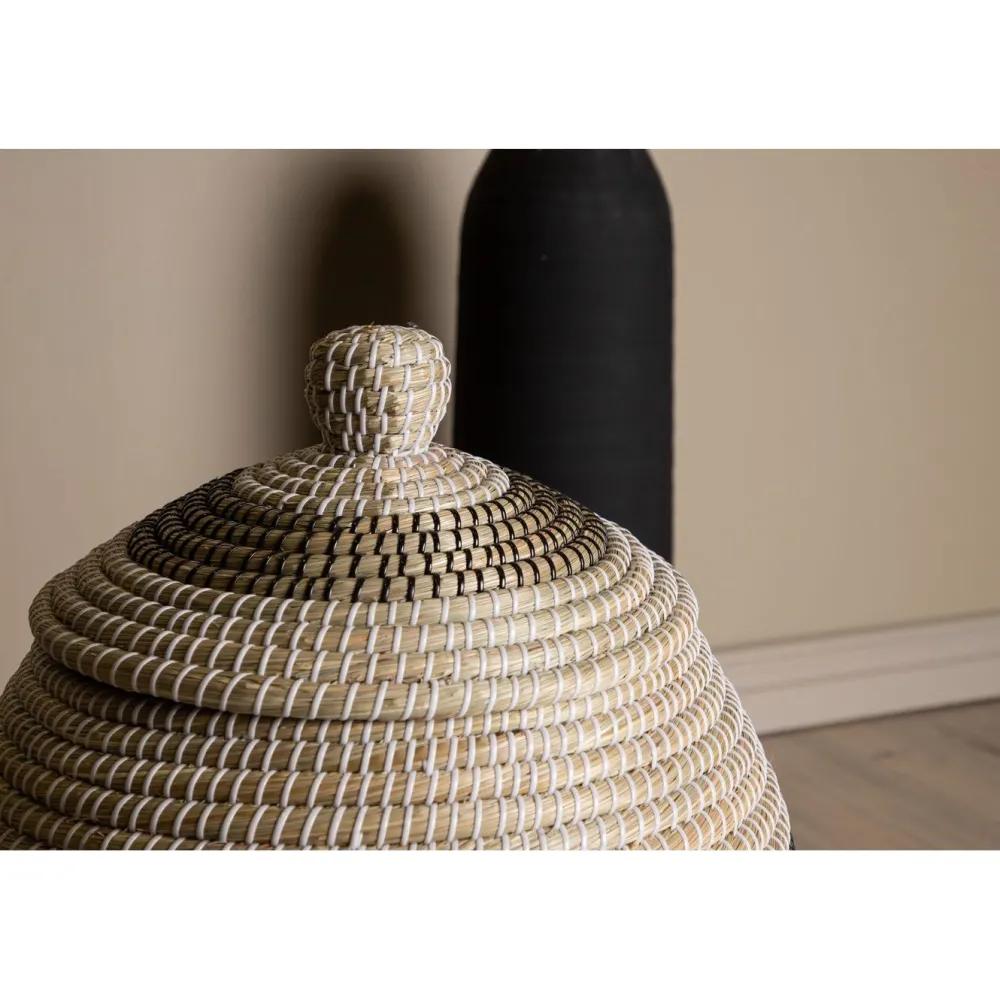 Hot Säilytyskori Chennai, ø33cm, beige Piensäilytys Ja Korit