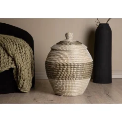 Hot Säilytyskori Chennai, ø33cm, beige Piensäilytys Ja Korit