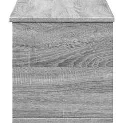 Discount Säilytyslaatikko harmaa Sonoma 90x35x35 cm tekninen puu (40686) Säilytysarkut