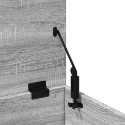 Discount Säilytyslaatikko harmaa Sonoma 90x35x35 cm tekninen puu (40686) Säilytysarkut