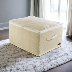 Säilytyslaatikko YLC450, 42x23x34cm, kerma*Linento Clearance