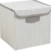 New Säilytyslaatikko YLC420, 30x30x30cm, harmaa Säilytyslaatikot Ulos