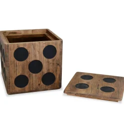 Säilytyslaatikko meelia 40x40x40 cm noppakuvio*FinePRICE Online