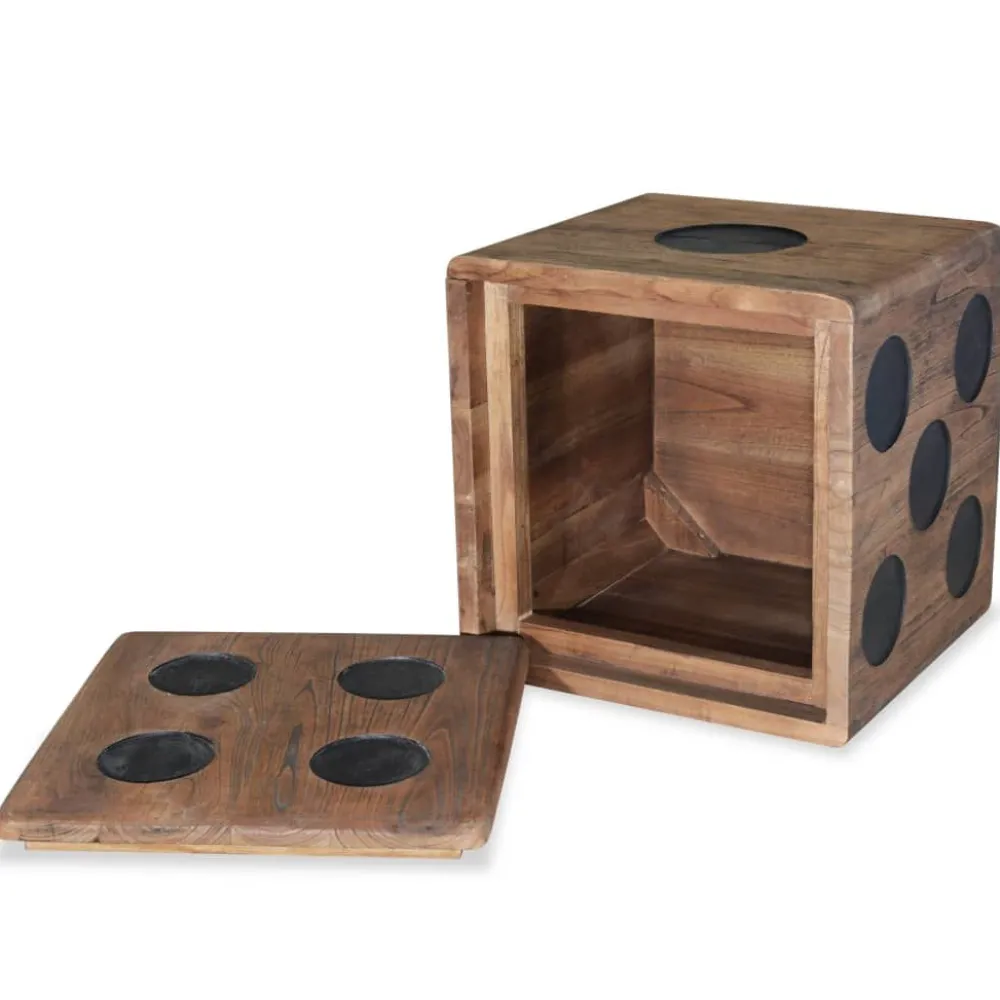 Säilytyslaatikko meelia 40x40x40 cm noppakuvio*FinePRICE Online