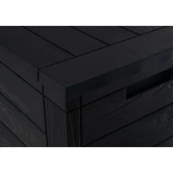 Säilytyslaatikko , puujäljitelmä, 300L, antrasiitti*Viheraarni Outlet