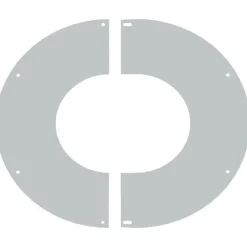 Best Sisäkaton peitelevy , RST, 0-15 astetta, Ø150 mm Savupiipun Tarvikkeet