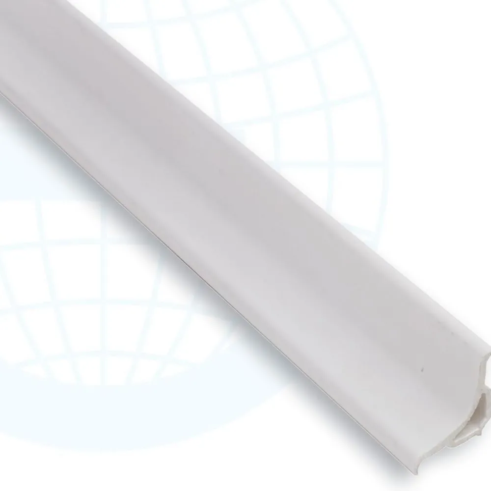 Sisäkulmalistan ulkokulmapala pvc e-211, 30mm, valkoinen Laattalistat