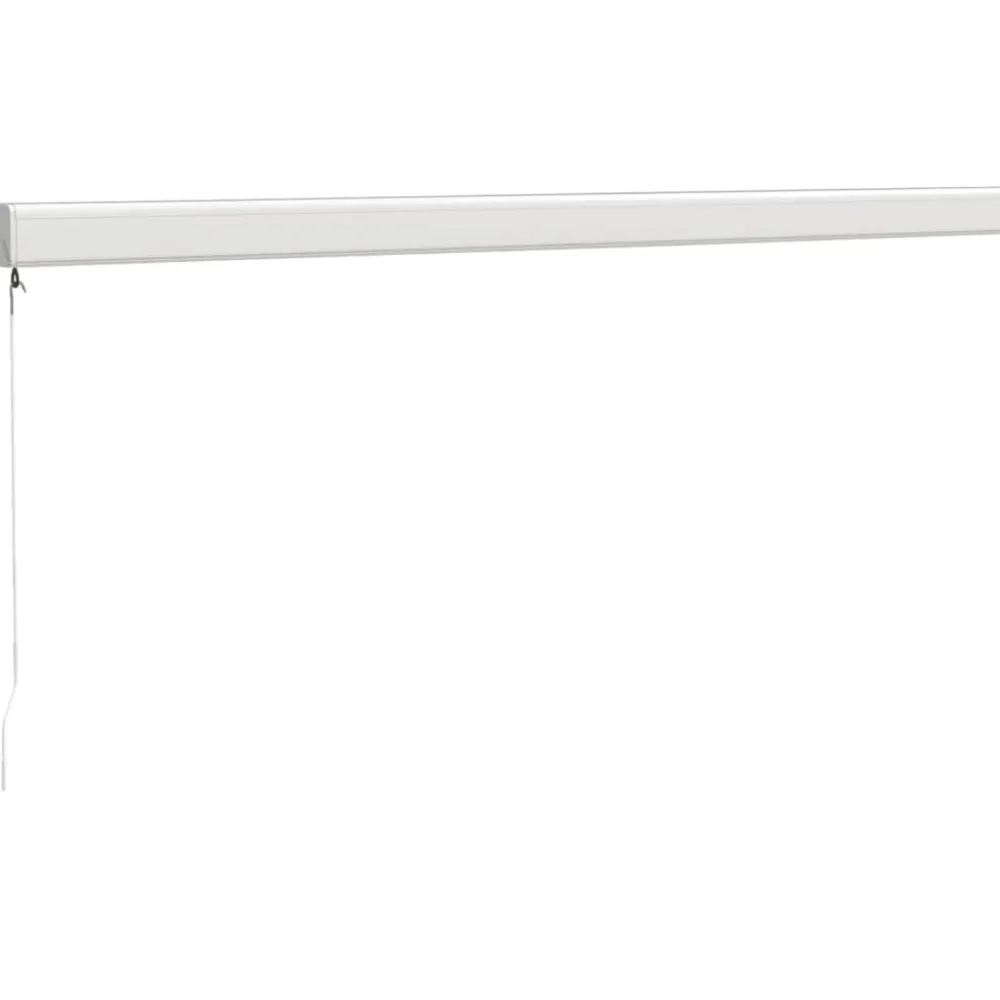Sisäänkelattava markiisi kerma 4x3 m kangas/alumiini*FinePRICE Clearance