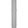 Discount Sisäänvedettävä sivumarkiisi 120x600 cm musta Markiisit
