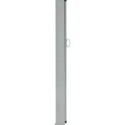 Sisäänvedettävä terassin sivumarkiisi 120 x 300 cm harmaa*FinePRICE Online