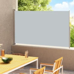 Sisäänvedettävä terassin sivumarkiisi 200x300 cm antrasiitti*FinePRICE Clearance