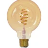 Sisustuslamppu SmartHome GLOBE 95, 4.9W, E27, 350lm, 1800-3000K, amber Älyvalaistus|Lamput Ja Polttimot