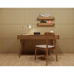 Hot Sisustuslevy/akustiikkalevy Slim Line Easy 60, 9x594x600mm, tammiviilu, tarrakiinnitteinen Sisustuslevyt