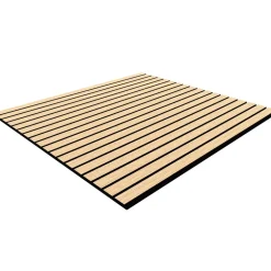 Hot Sisustuslevy/akustiikkalevy Slim Line Easy 60, 9x594x600mm, tammiviilu, tarrakiinnitteinen Sisustuslevyt