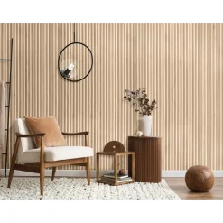 Sisustuspaneeli Laine STK, 12x90x3280, sormijatkettu erikoismänty, ympäripontattu, puuvalmis*Aarni Discount