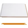Sisustuspaneeli STP-0, 8x195x2070mm, mdf, ympäripontattu, valkoinen E0*Aarni Outlet