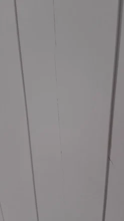 Hot Sisustuspaneeli Aure Riihi STS PN 15x120x2500mm harjattu puhtaan valkoinen Seinäpaneelit|Kattopaneelit
