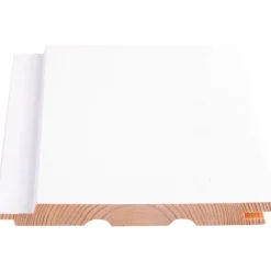 Online Sisustuspaneeli STS-3 PN 14x145x2100mm Sj mänty ympäripontattu maalattu valkoinen Seinäpaneelit|Kattopaneelit