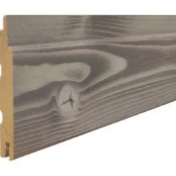 Discount Sisustus-/saunapaneeli Aure STP 15x95x2400 mm HVS KD kuusi saunasuojattu harjattu savi Saunapaneelit|Saunapaneelit