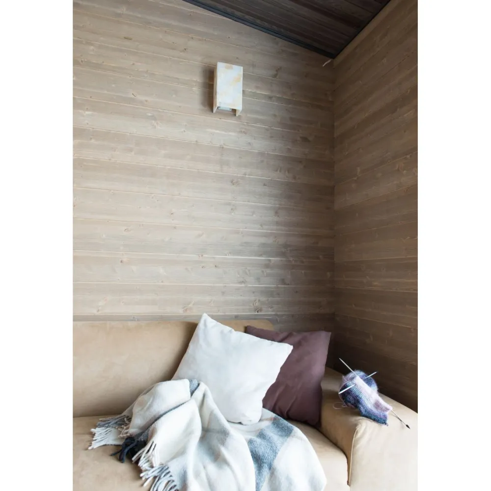 Discount Sisustus-/saunapaneeli Struktuuri 15x176x2350 mm kuusi STS kuultava hiekka Saunapaneelit|Saunapaneelit