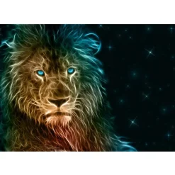 Clearance Sisustustarra Abstract Lion II eri kokoja Sisustustarrat