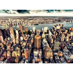 Sisustustarra Bird's Eye View of New York eri kokoja*Artgeist New