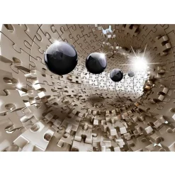 Sale Sisustustarra Golden Jigsaw eri kokoja Sisustustarrat