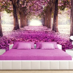 Sisustustarra Pink path eri kokoja*Artgeist Outlet