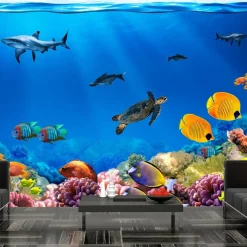 Sisustustarra Underwater kingdom eri kokoja*Artgeist Online