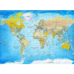 Sisustustarra World Classic Map  eri kokoja*Artgeist Clearance