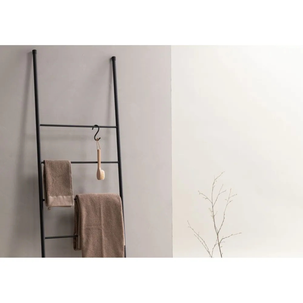 Sisustustikkaat Drammen, 50x160cm, musta teräs*Vind Clearance