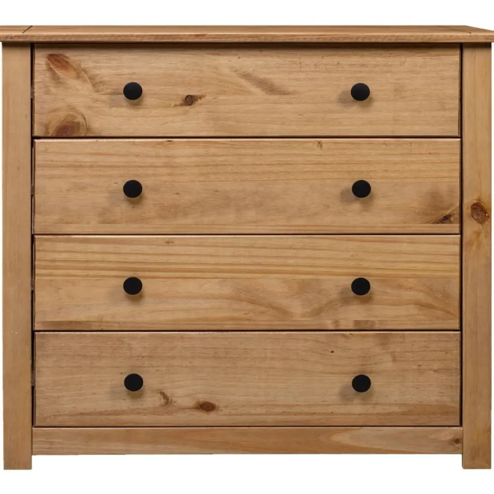 Sivukaappi 80x40x73 cm mänty panama-sarja*FinePRICE Sale