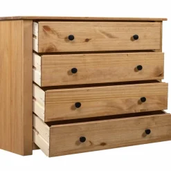 Sivukaappi 80x40x73 cm mänty panama-sarja*FinePRICE Sale