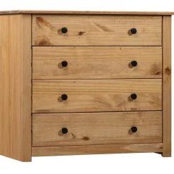 Sivukaappi 80x40x73 cm mänty panama-sarja*FinePRICE Sale