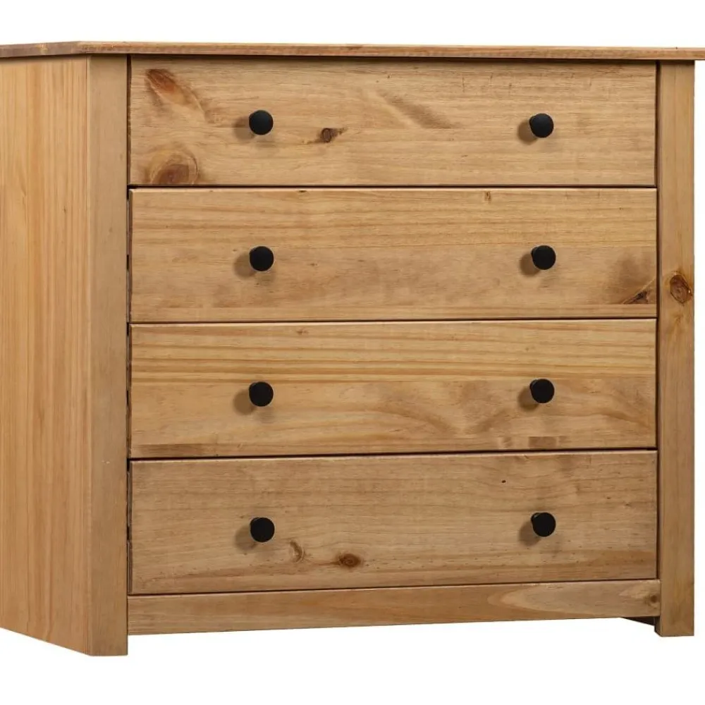 Sivukaappi 80x40x73 cm mänty panama-sarja*FinePRICE Sale