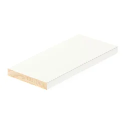 Clearance Smyygilista , 15x95mm, mänty, valkoinen, eri pituuksia Peitelistat