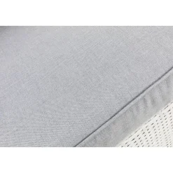 Sohvan päätymoduuli Bahamas vasen valkoinen/harmaa*Comfort Garden Clearance