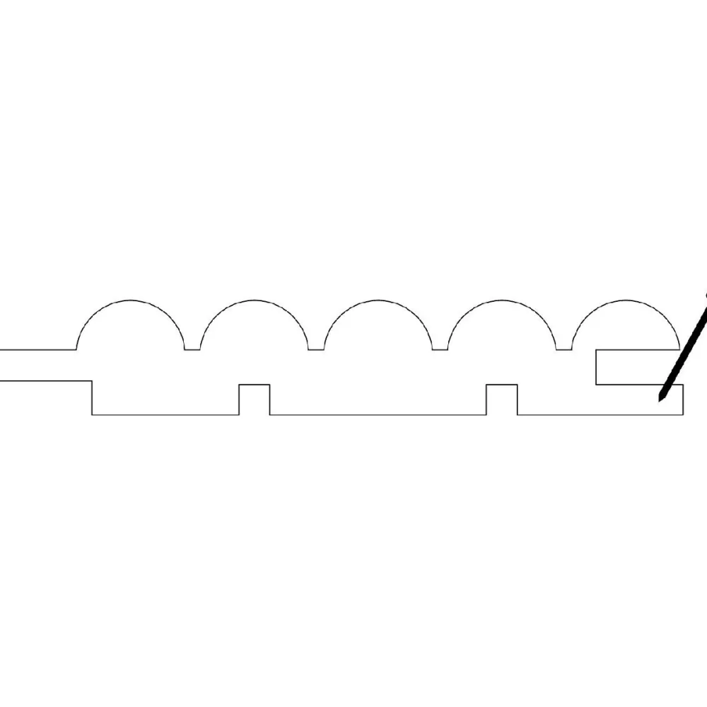 Discount Sormipaneeli 15x95mm, mänty, valkolakattu, eri pituuksia Rimaseinät|Seinäpaneelit