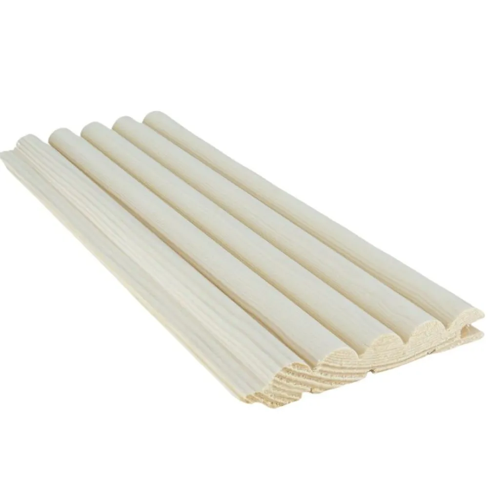Discount Sormipaneeli 15x95mm, mänty, valkolakattu, eri pituuksia Rimaseinät|Seinäpaneelit