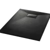 Outlet Suihkualusta 100x70 cm SMC musta Suihkualtaat