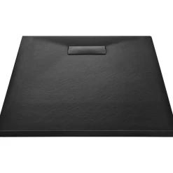 New Suihkualusta 100x80 cm SMC musta Suihkualtaat