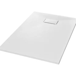 Suihkualusta 120x70 cm SMC valkoinen*FinePRICE