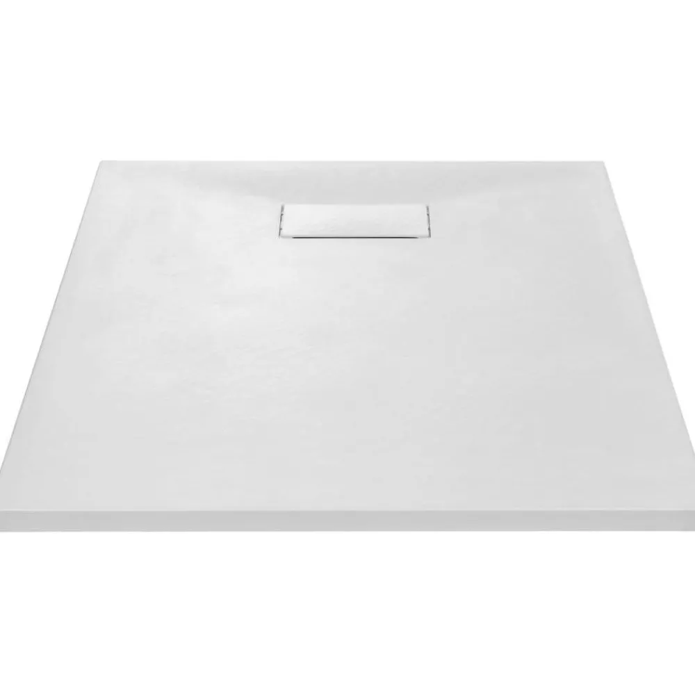 Suihkualusta 120x70 cm SMC valkoinen*FinePRICE