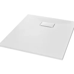 Suihkualusta 90x70 cm SMC valkoinen*FinePRICE Outlet