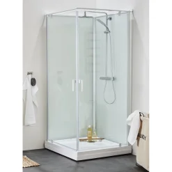 Suihkukaappi Breeze Deluxe Square 80x80*Hafa Outlet