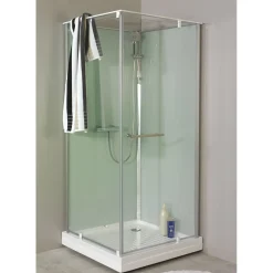 Sale Suihkukaappi Ocean 90C 900x900 mm valkoinen lasi Suihkukaapit